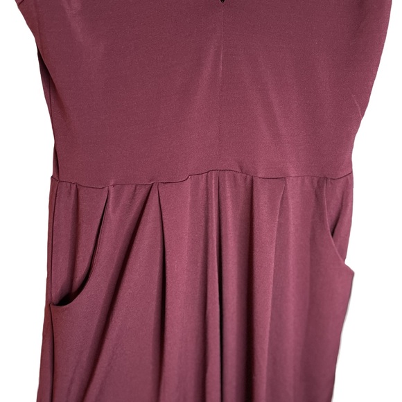 Burgundy Ambiance Romper - Picture 5 of 5